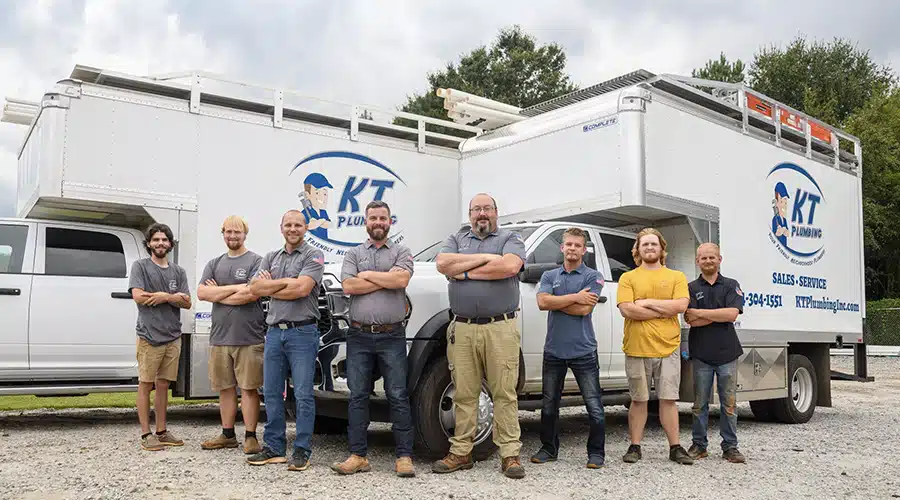 KT Plumbing team in Greer, SC