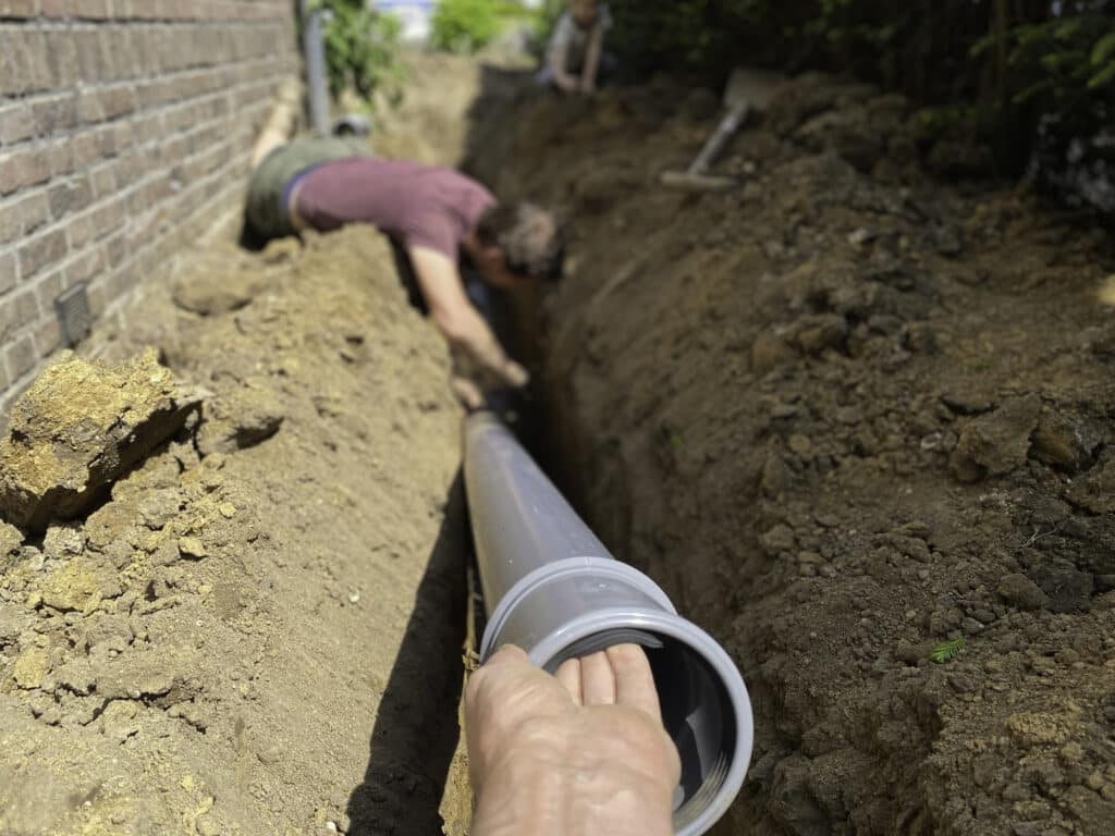 Sewer line replacement in Greer, SC